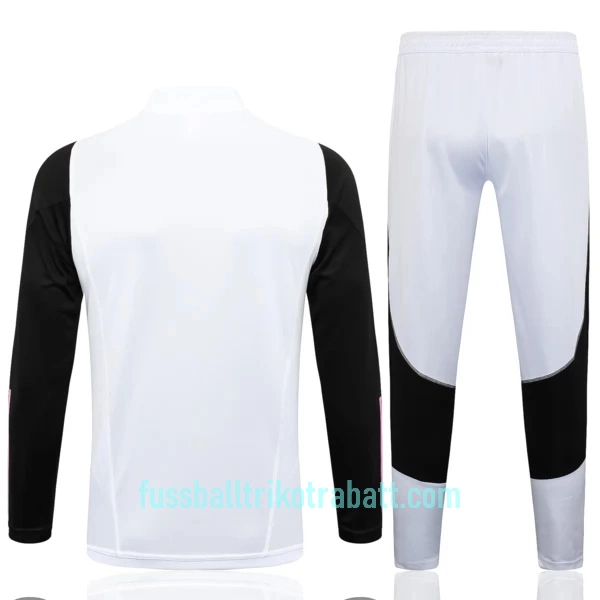 Juventus Turin Sweatshirts Anzüge 2023/24 Viertelreißverschluss Weiße