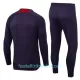 Paris Saint-Germain Sweatshirts Anzüge 2023/24 Viertelreißverschluss Lila