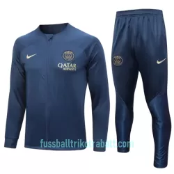 Paris Saint-Germain Trainingsjackenanzüge 2023/24 Blaue Paris Saint-Germain Trainingsjackenanzüge 2023/24 Blaue