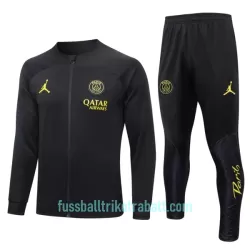 Paris Saint-Germain Trainingsjackenanzüge 2023/24 Schwarze Paris Saint-Germain Trainingsjackenanzüge 2023/24 Schwarze