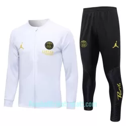 Paris Saint-Germain Trainingsjackenanzüge 2023/24 Weiße Paris Saint-Germain Trainingsjackenanzüge 2023/24 Weiße