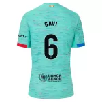Günstige FC Barcelona Gavi 6 Herrentrikot Ausweich 2023/24 Kurzarm