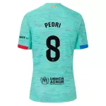 Günstige FC Barcelona Pedri 8 Herrentrikot Ausweich 2023/24 Kurzarm