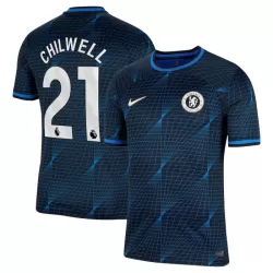 Günstige Chelsea Chilwell 21 Herrentrikot Auswärts 2023/24 Kurzarm Günstige Chelsea Chilwell 21 Herrentrikot Auswärts 2023/24 Kurzarm