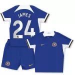 Günstige Chelsea James 24 Kindertrikot Heim 2023/24 Kurzarm