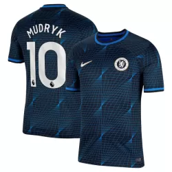 Günstige Chelsea Mudryk 10 Herrentrikot Auswärts 2023/24 Kurzarm Günstige Chelsea Mudryk 10 Herrentrikot Auswärts 2023/24 Kurzarm