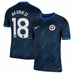 Günstige Chelsea Nkunku 18 Herrentrikot Auswärts 2023/24 Kurzarm Günstige Chelsea Nkunku 18 Herrentrikot Auswärts 2023/24 Kurzarm
