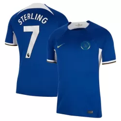 Günstige Chelsea Sterling 7 Herrentrikot Heim 2023/24 Kurzarm Günstige Chelsea Sterling 7 Herrentrikot Heim 2023/24 Kurzarm