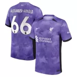 Günstige Liverpool Alexander-Arnold 66 Herrentrikot Ausweich 2023/24 Kurzarm