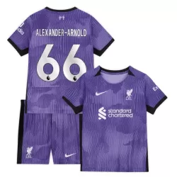 Günstige Liverpool Alexander-Arnold 66 Kindertrikot Ausweich 2023/24 Kurzarm Günstige Liverpool Alexander-Arnold 66 Kindertrikot Ausweich 2023/24 Kurzarm