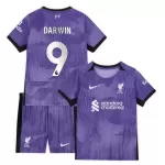 Günstige Liverpool Darwin 9 Kindertrikot Ausweich 2023/24 Kurzarm