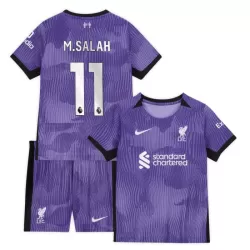Günstige Liverpool M.Salah 11 Kindertrikot Ausweich 2023/24 Kurzarm