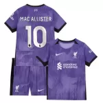 Günstige Liverpool Mac Allister 10 Kindertrikot Ausweich 2023/24 Kurzarm