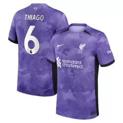 Günstige Liverpool Thiago 6 Herrentrikot Ausweich 2023/24 Kurzarm