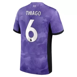 Günstige Liverpool Thiago 6 Herrentrikot Ausweich 2023/24 Kurzarm
