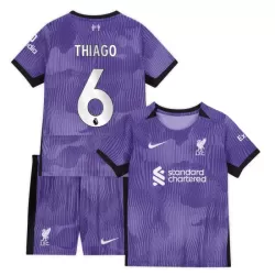Günstige Liverpool Thiago 6 Kindertrikot Ausweich 2023/24 Kurzarm Günstige Liverpool Thiago 6 Kindertrikot Ausweich 2023/24 Kurzarm