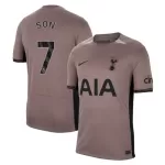 Günstige Tottenham Hotspur Son 7 Herrentrikot Ausweich 2023/24 Kurzarm