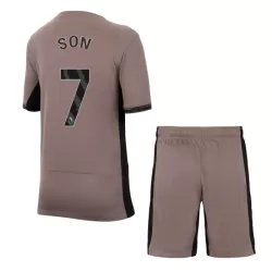 Günstige Tottenham Hotspur Son 7 Kindertrikot Ausweich 2023/24 Kurzarm