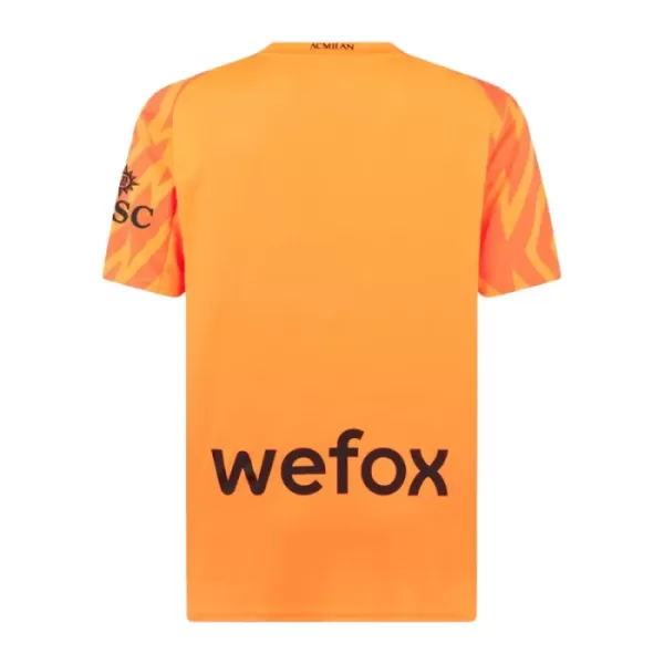 Günstige AC Mailand Torwart Herrentrikot Auswärts 2023/24 Kurzarm