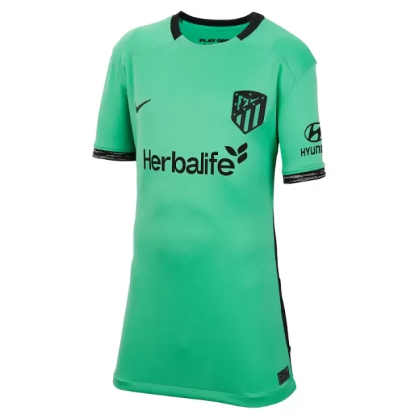 Günstige Atlético Madrid Damentrikot Ausweich 2023/24 Kurzarm