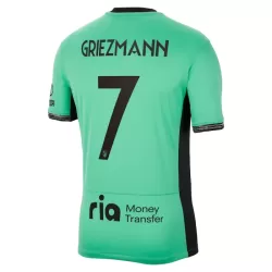 Günstige Atlético Madrid Griezmann 7 Kindertrikot Ausweich 2023/24 Kurzarm