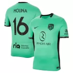 Günstige Atlético Madrid Molina 16 Herrentrikot Ausweich 2023/24 Kurzarm