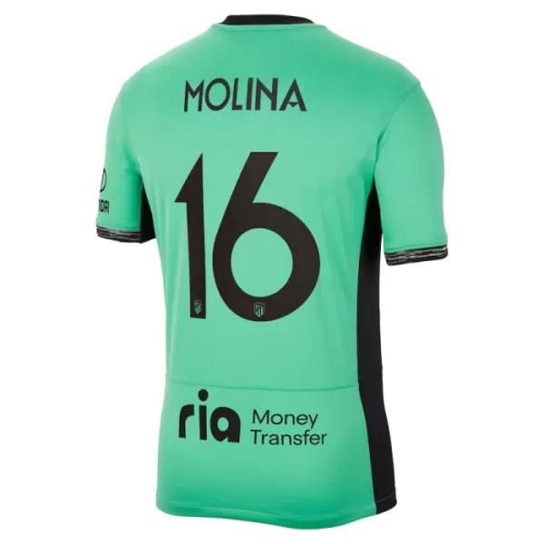 Günstige Atlético Madrid Molina 16 Herrentrikot Ausweich 2023/24 Kurzarm