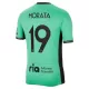 Günstige Atlético Madrid Morata 19 Herrentrikot Ausweich 2023/24 Kurzarm