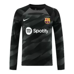 Günstige FC Barcelona Ter Stegen 1 Torwart Herrentrikot Auswärts 2023/24 Langarm