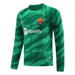 Günstige FC Barcelona Ter Stegen 1 Torwart Herrentrikot Heim 2023/24 Langarm