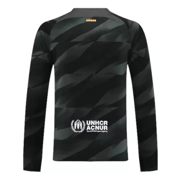 Günstige FC Barcelona Torwart Herrentrikot Auswärts 2023/24 Langarm