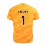 Günstige Liverpool A. Becker 1 Torwart Herrentrikot Ausweich 2023/24 Kurzarm