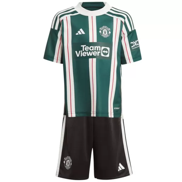 Günstige Manchester United Højlund 11 Kindertrikot Auswärts 2023/24 Kurzarm