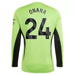 Günstige Manchester United Onana 24 Torwart Herrentrikot Heim 2023/24 Langarm