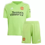 Günstige Manchester United Torwart Kindertrikot Heim 2023/24 Kurzarm