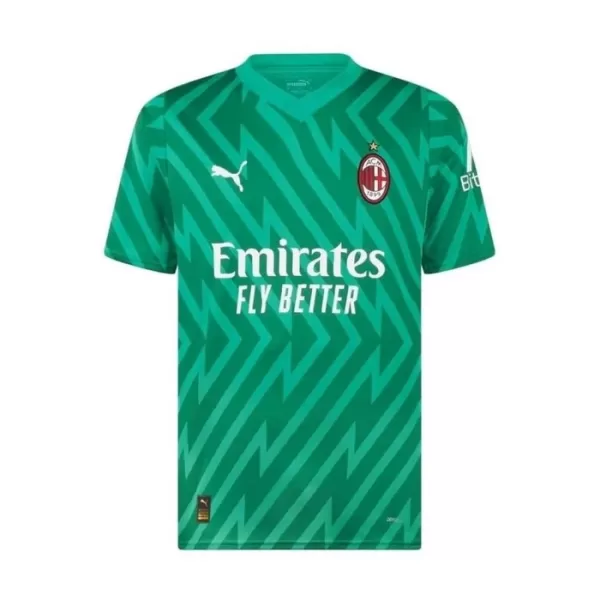 Günstige AC Mailand Giroud 9 Torwart Herrentrikot Heim 2023/24 Kurzarm - Speziell