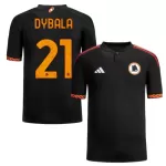 Günstige AS Rom Dybala 21 Herrentrikot Ausweich 2023/24 Kurzarm