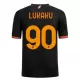 Günstige AS Rom Lukaku 90 Herrentrikot Ausweich 2023/24 Kurzarm
