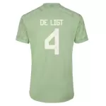 Günstige FC Bayern München De Ligt 4 Herrentrikot Ausweich 2023/24 Kurzarm