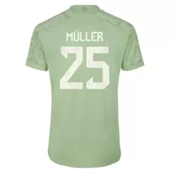 Günstige FC Bayern München Muller 25 Herrentrikot Ausweich 2023/24 Kurzarm Günstige FC Bayern München Muller 25 Herrentrikot Ausweich 2023/24 Kurzarm