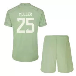 Günstige FC Bayern München Muller 25 Kindertrikot Ausweich 2023/24 Kurzarm Günstige FC Bayern München Muller 25 Kindertrikot Ausweich 2023/24 Kurzarm