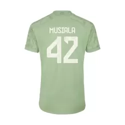 Günstige FC Bayern München Musiala 42 Kindertrikot Ausweich 2023/24 Kurzarm
