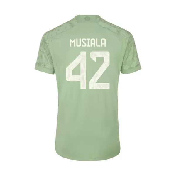 Günstige FC Bayern München Musiala 42 Kindertrikot Ausweich 2023/24 Kurzarm