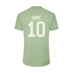 Günstige FC Bayern München Sane 10 Kindertrikot Ausweich 2023/24 Kurzarm