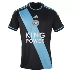 Günstige Leicester City Herrentrikot Auswärts 2023/24 Kurzarm Günstige Leicester City Herrentrikot Auswärts 2023/24 Kurzarm