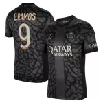Günstige Paris Saint-Germain G.Ramos 9 Herrentrikot Ausweich 2023/24 Kurzarm
