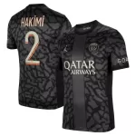Günstige Paris Saint-Germain Hakimi 2 Herrentrikot Ausweich 2023/24 Kurzarm