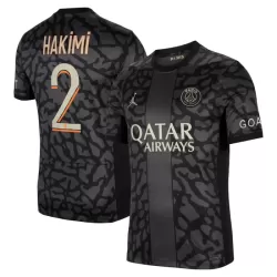 Günstige Paris Saint-Germain Hakimi 2 Herrentrikot Ausweich 2023/24 Kurzarm Günstige Paris Saint-Germain Hakimi 2 Herrentrikot Ausweich 2023/24 Kurzarm