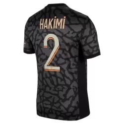 Günstige Paris Saint-Germain Hakimi 2 Herrentrikot Ausweich 2023/24 Kurzarm