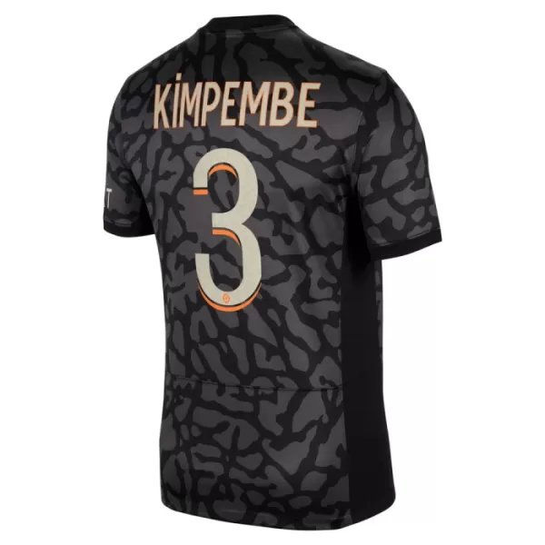 Günstige Paris Saint-Germain Kimpembe 3 Herrentrikot Ausweich 2023/24 Kurzarm